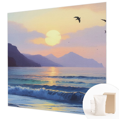 Vlies-Fototapete fürs Wohnzimmer mit Motiv „Sea West“