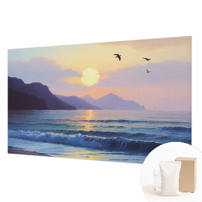 Vlies-Fototapete fürs Wohnzimmer mit Motiv „Sea West“