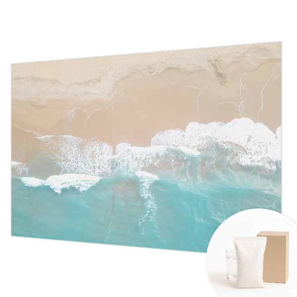 Vlies-Fototapete fürs Schlafzimmer tosenden Wellen