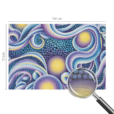 Vlies-Fototapete fürs Kinderzimmer Bunte Wirbel