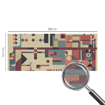 Vliestapete fürs Wohnzimmer Abstrakte Komposition