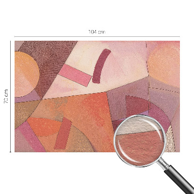 Moderne Vlies-Fototapete Farbenfrohe Formen