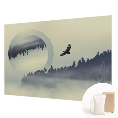 Bedruckte Vlies-Fototapete Waldlandschaft