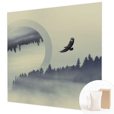 Bedruckte Vlies-Fototapete Waldlandschaft