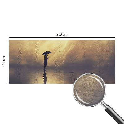 Wand-Fototapete mit einer mysteriösen Szene