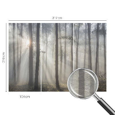 Wandtapete Ätherischer Wald