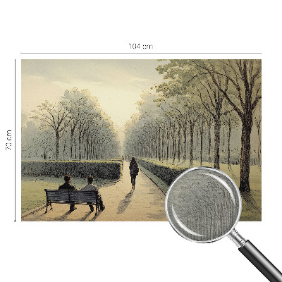 Vlies-Fototapete Parkfrieden