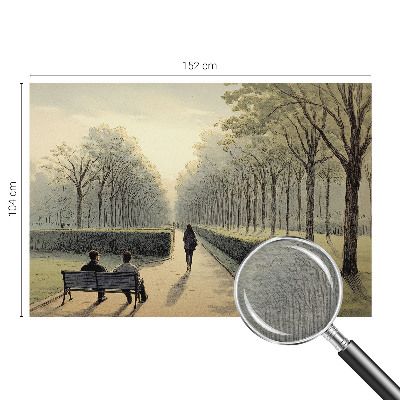 Vlies-Fototapete Parkfrieden