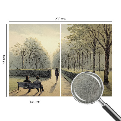 Vlies-Fototapete Parkfrieden