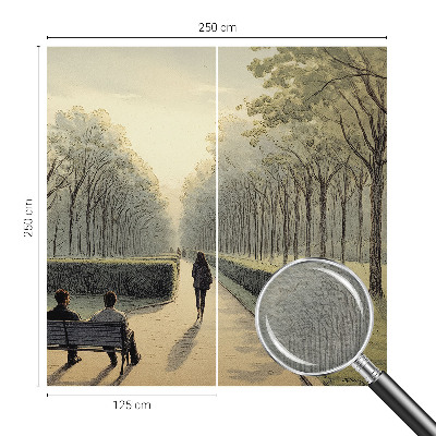 Vlies-Fototapete Parkfrieden