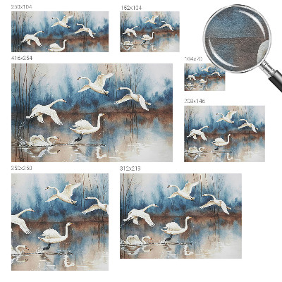 Fototapete fürs Kinderzimmer Vögel im Flug