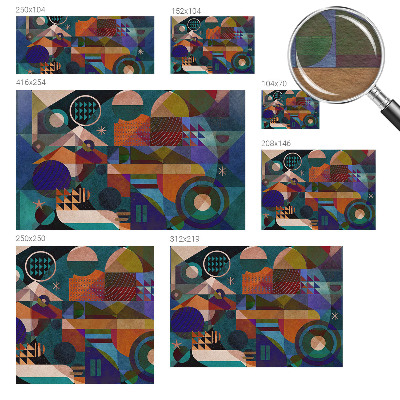 Fototapete aus Vlies Geometrische Kunst