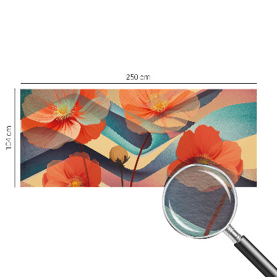 Vlies-Fototapete nach Maß Blumen der Sinne