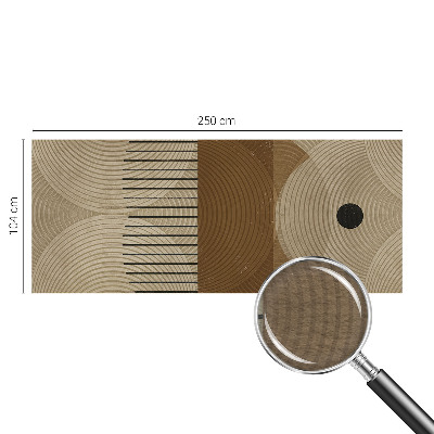 Vliestapete fürs Wohnzimmer Geometrie der Harmonie