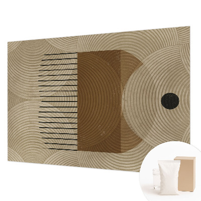 Vliestapete fürs Wohnzimmer Geometrie der Harmonie