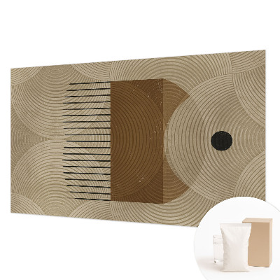 Vliestapete fürs Wohnzimmer Geometrie der Harmonie