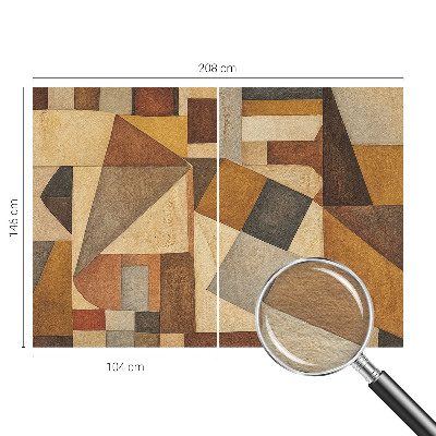 Motivtapete mit geometrisch-abstraktem Motiv