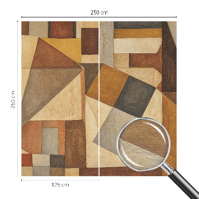 Motivtapete mit geometrisch-abstraktem Motiv