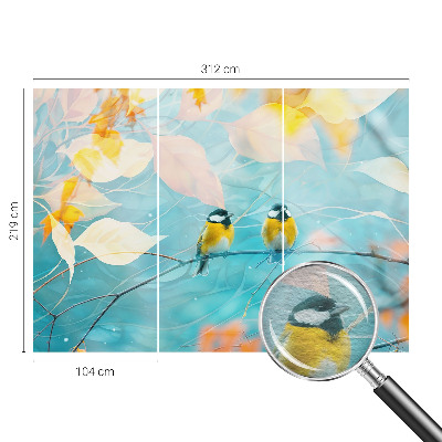 Fototapete nach Maß Frühlingsvögel