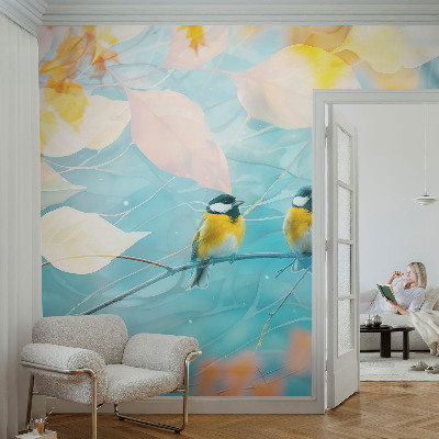 Fototapete nach Maß Frühlingsvögel