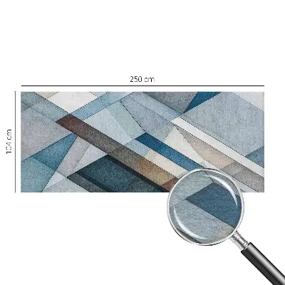 Vlies-Fototapete mit abstraktem Geometriemotiv