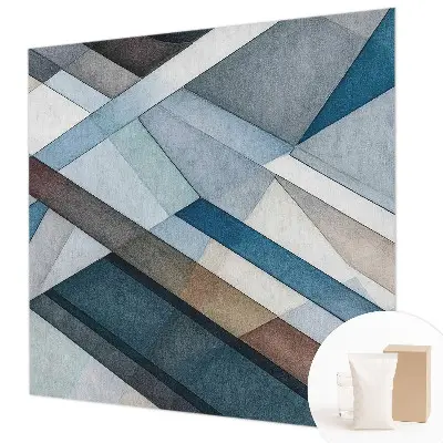 Vlies-Fototapete mit abstraktem Geometriemotiv