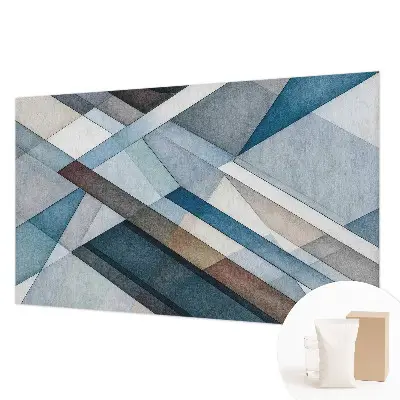 Vlies-Fototapete mit abstraktem Geometriemotiv