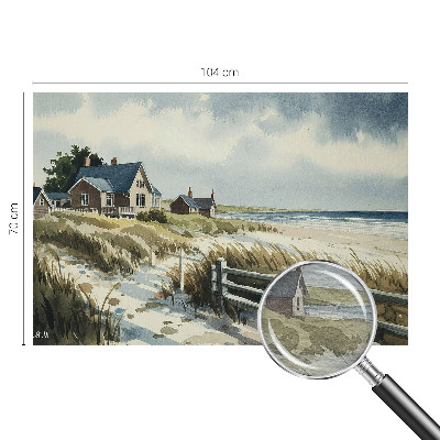 Wandtapete mit Motiv von Stranddünen