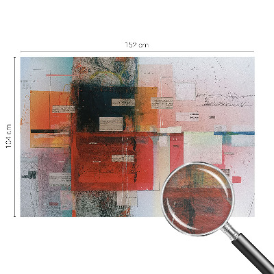 Fototapete fürs Schlafzimmer Abstrakte Komposition