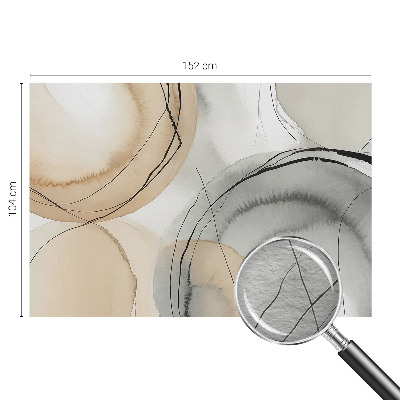 Motivtapete aus Vlies Geometrische Harmonie