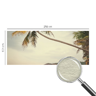 Vlies-Fototapete fürs Wohnzimmer mit einer tropischen Landschaft