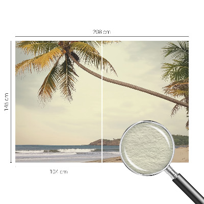 Vlies-Fototapete fürs Wohnzimmer mit einer tropischen Landschaft