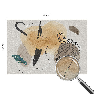 Moderne Vlies-Fototapete Abstrakte Komposition