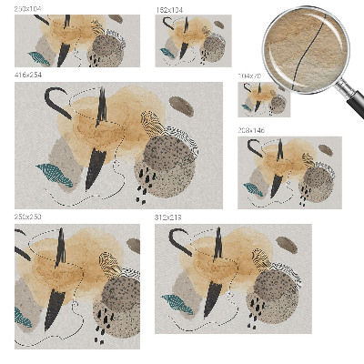 Moderne Vlies-Fototapete Abstrakte Komposition