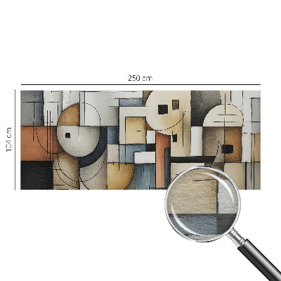 Bildtapete mit geometrischem Harmoniemuster