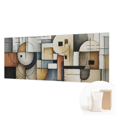 Bildtapete mit geometrischem Harmoniemuster