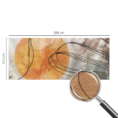 Fototapete fürs Wohnzimmer Harmonische Abstraktion