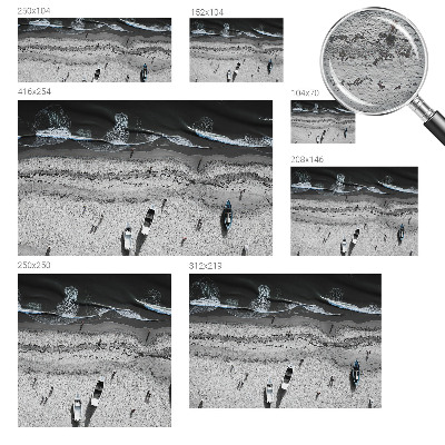 Fototapete nach Maß Strandruhe