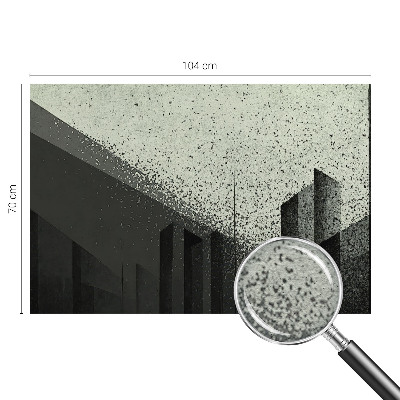 Wandtapete Stadtgeometrie