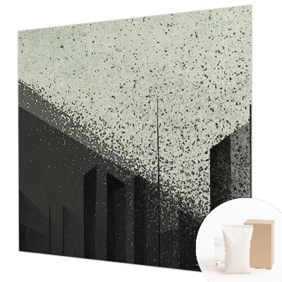 Wandtapete Stadtgeometrie