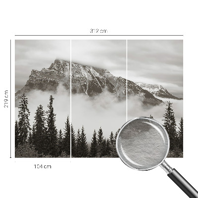 Vlies-Fototapete mit einer Berglandschaft