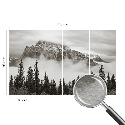 Vlies-Fototapete mit einer Berglandschaft