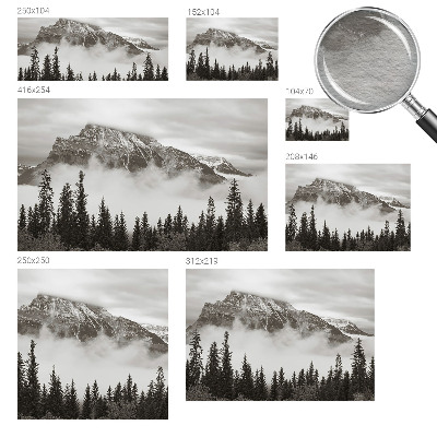 Vlies-Fototapete mit einer Berglandschaft