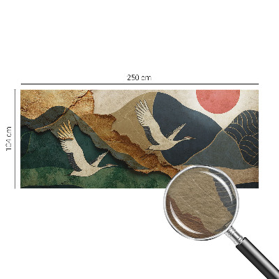 Fototapete fürs Kinderzimmer Kraniche des Ostens