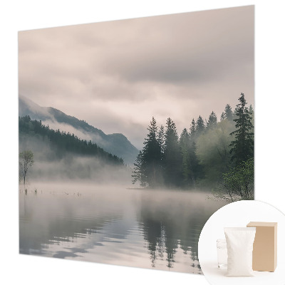 Motivtapete aus Vlies mit einem Motiv eines atmosphärischen Sees