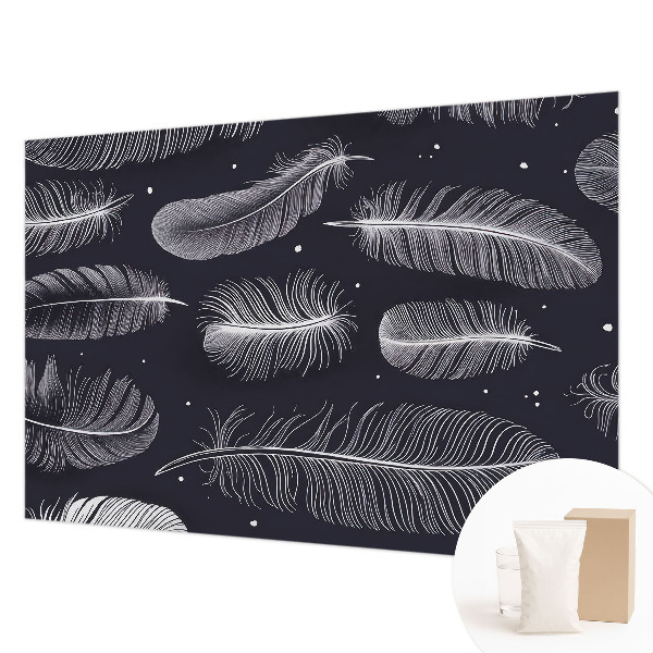 Vlies-Fototapete nach Maß Feine Federn