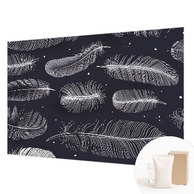 Vlies-Fototapete nach Maß Feine Federn