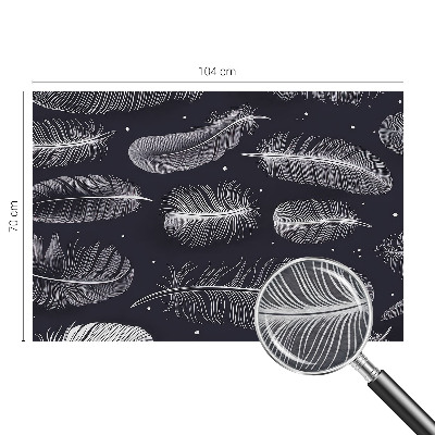 Vlies-Fototapete nach Maß Feine Federn