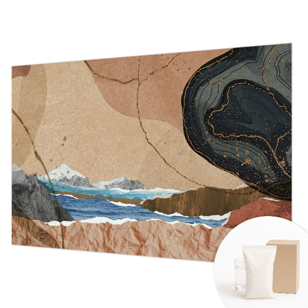 Vlies-Fototapete fürs Kinderzimmer Abstrakte Landschaft