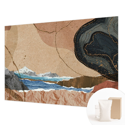 Vlies-Fototapete fürs Kinderzimmer Abstrakte Landschaft